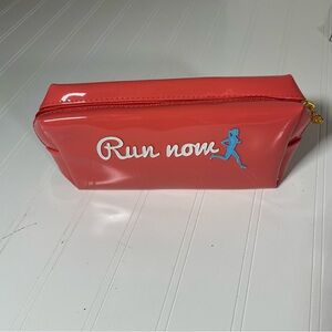 Run Now, Wine Later cosmetic bag